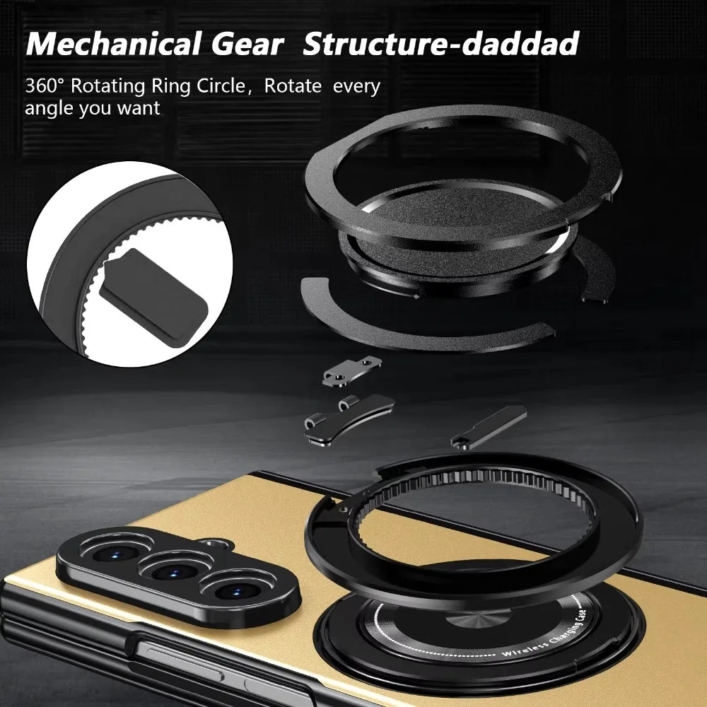 Magsafe Ring Stand Case For Galaxy Z Fold