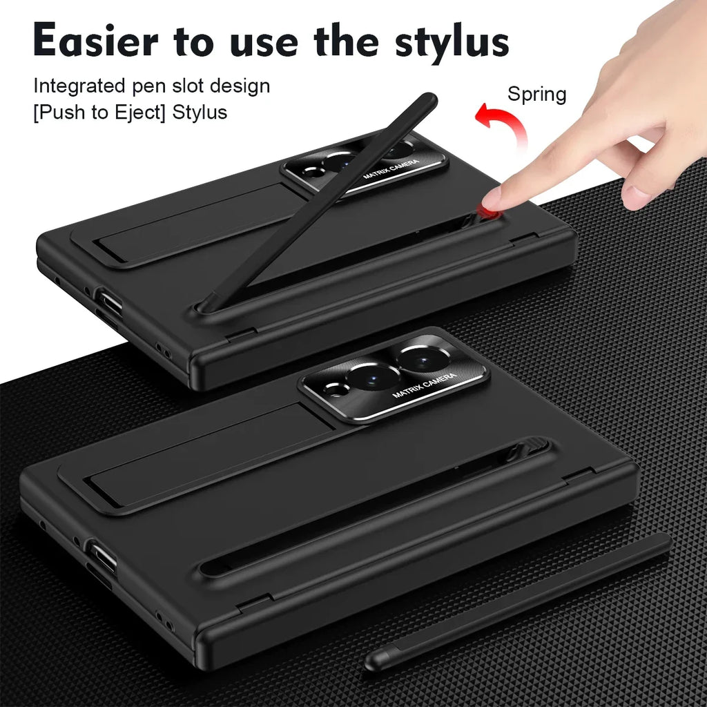 Pen Slot Kickstand Case For Galaxy Z Fold 8 Series