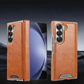 Vintage Leather Magnetic Case for Galaxy Z Fold