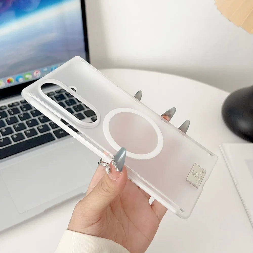 Transparent MagSafe Case For Galaxy Z TriFold