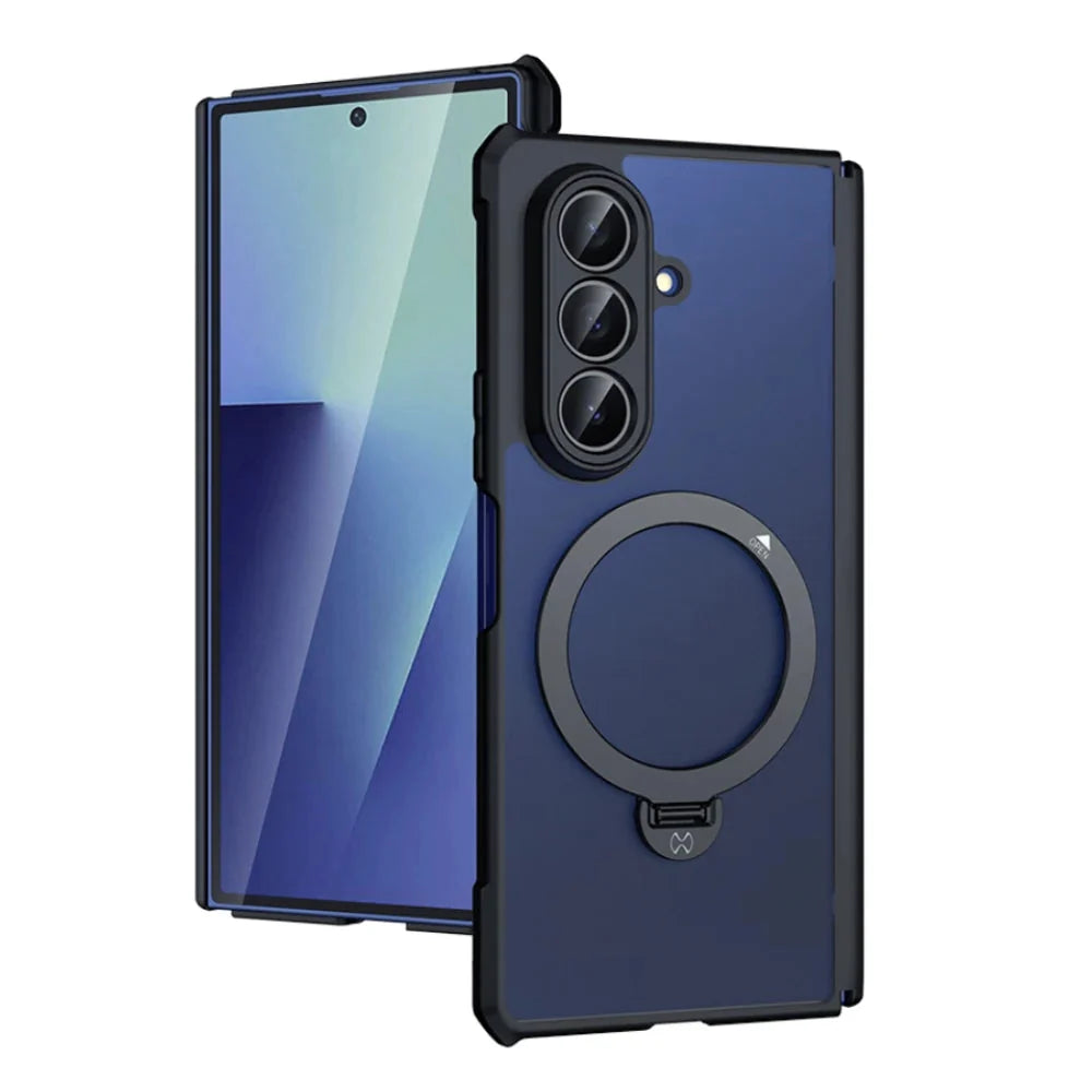 Shockproof Magnetic Ring Stand Case