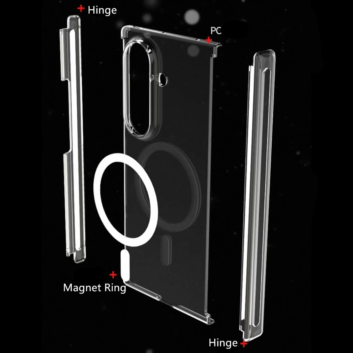 Clear MagSafe Case For Galaxy Z TriFold