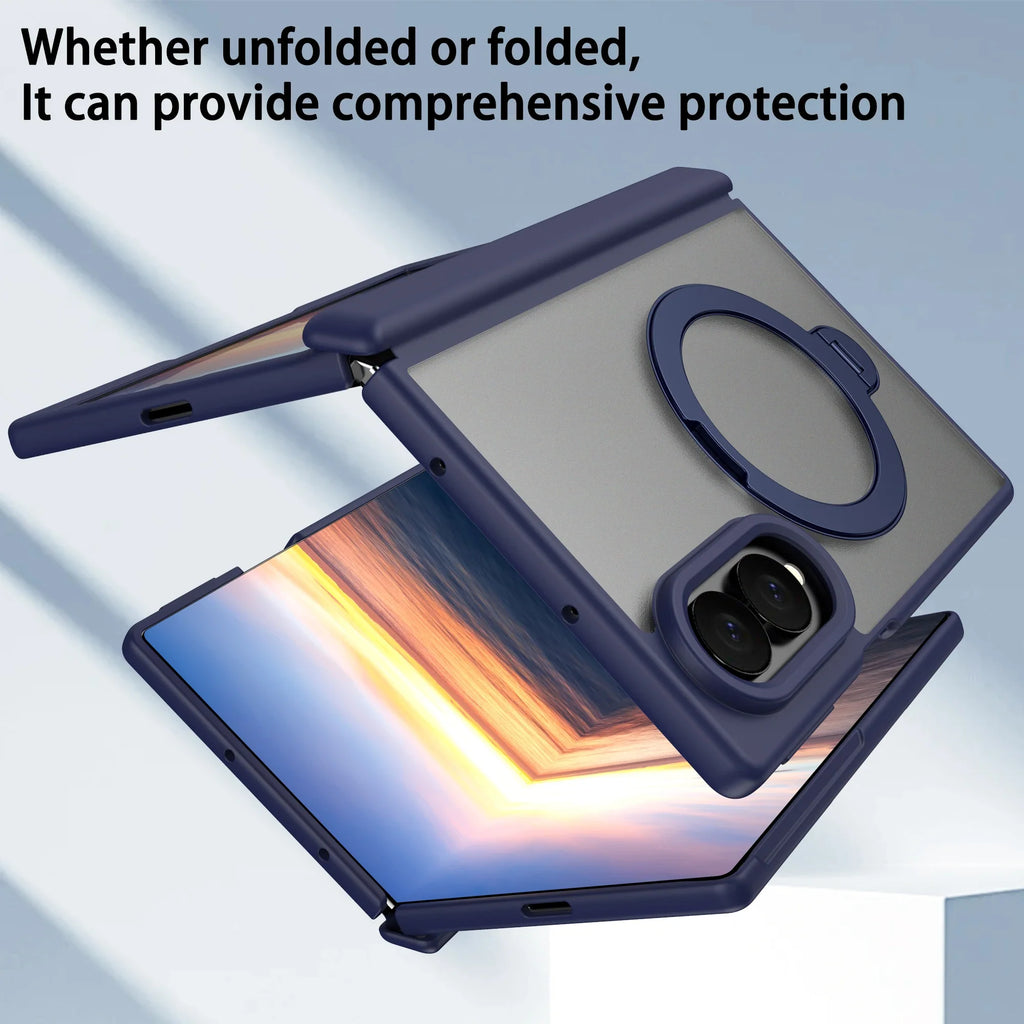 360° Ring Armor Case For Galaxy Z Fold 8 Series