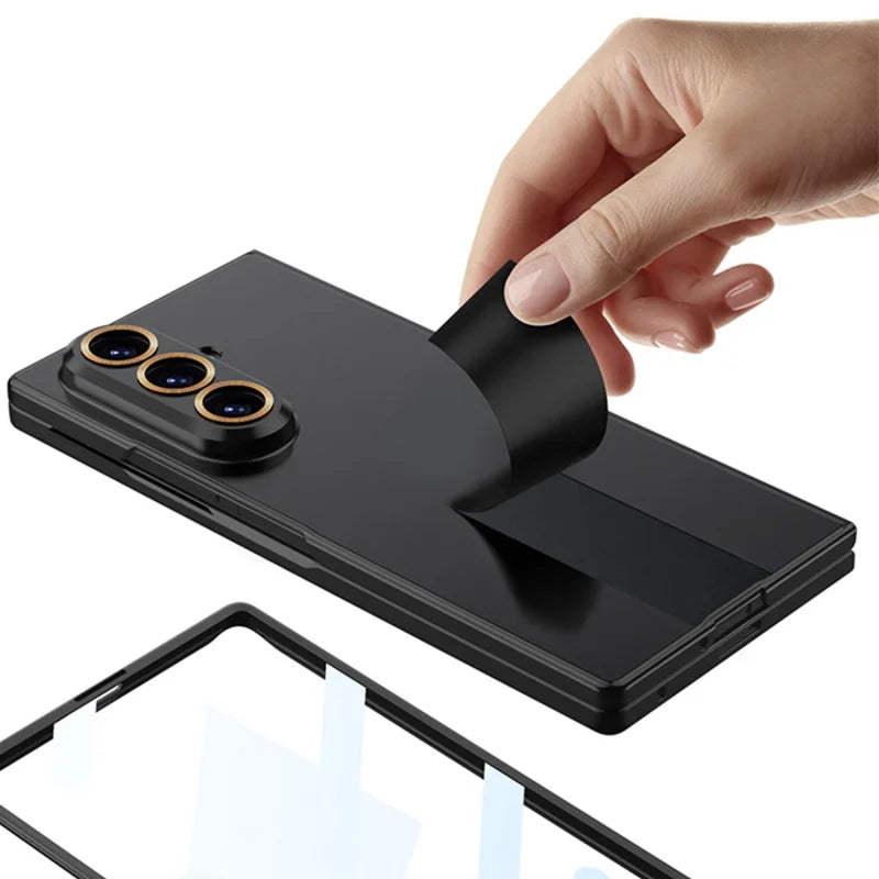 Ultra Slim Matte Case with Front Glass For Galaxy Z Fold