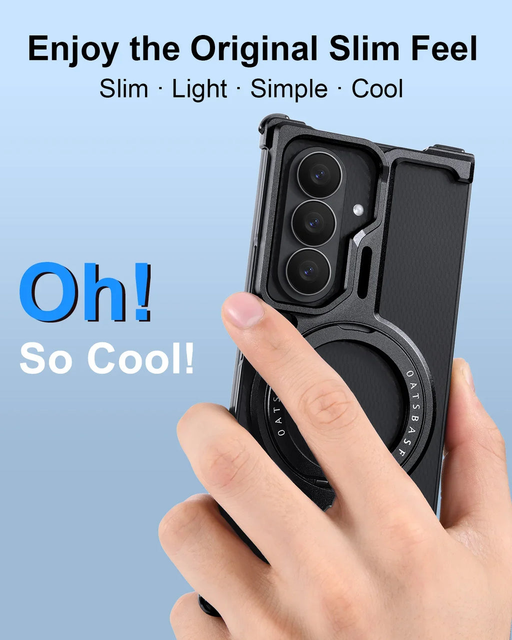 Armor Ring Kickstand Case For Galaxy Z TriFold