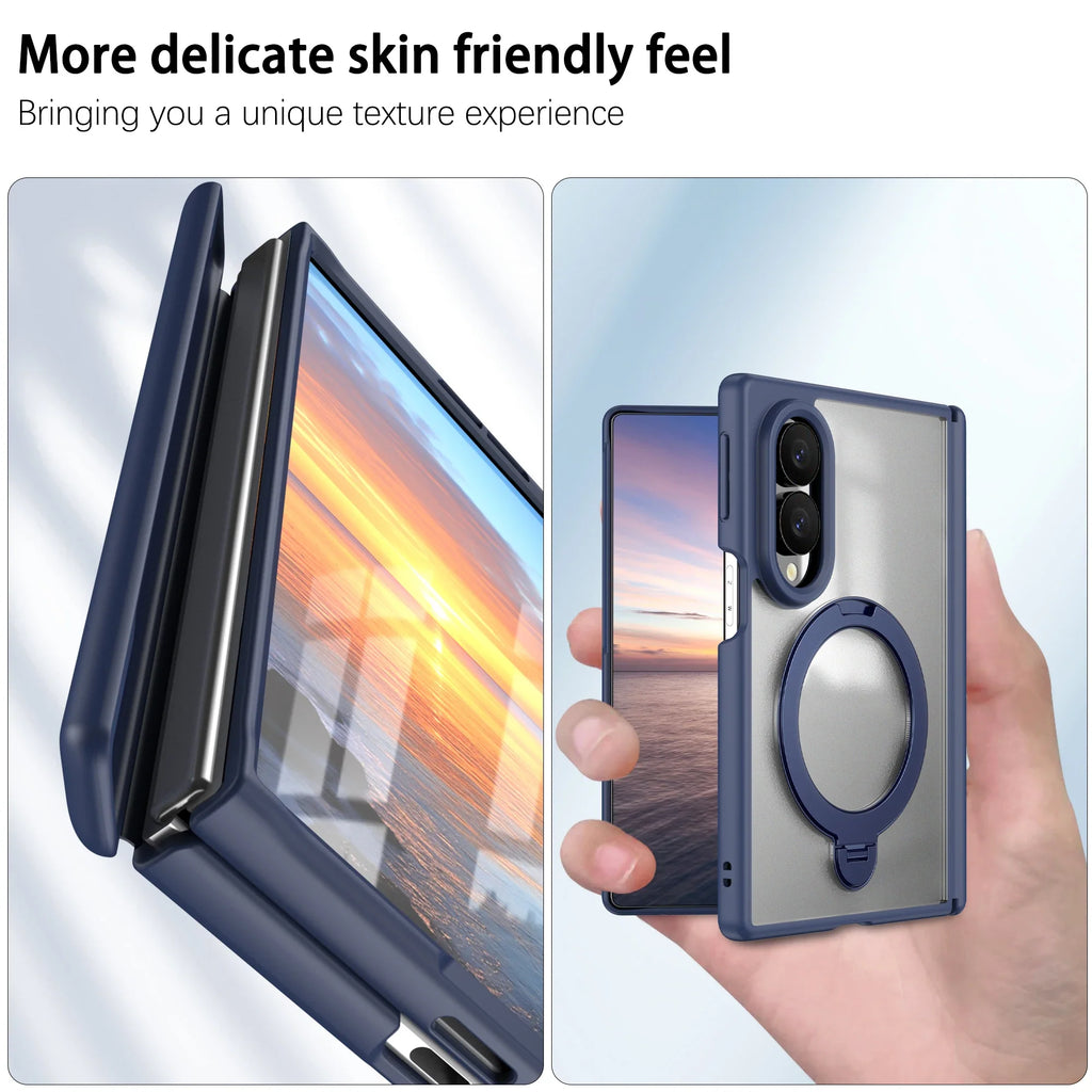 360° Ring Armor Case For Galaxy Z Fold 8 Series