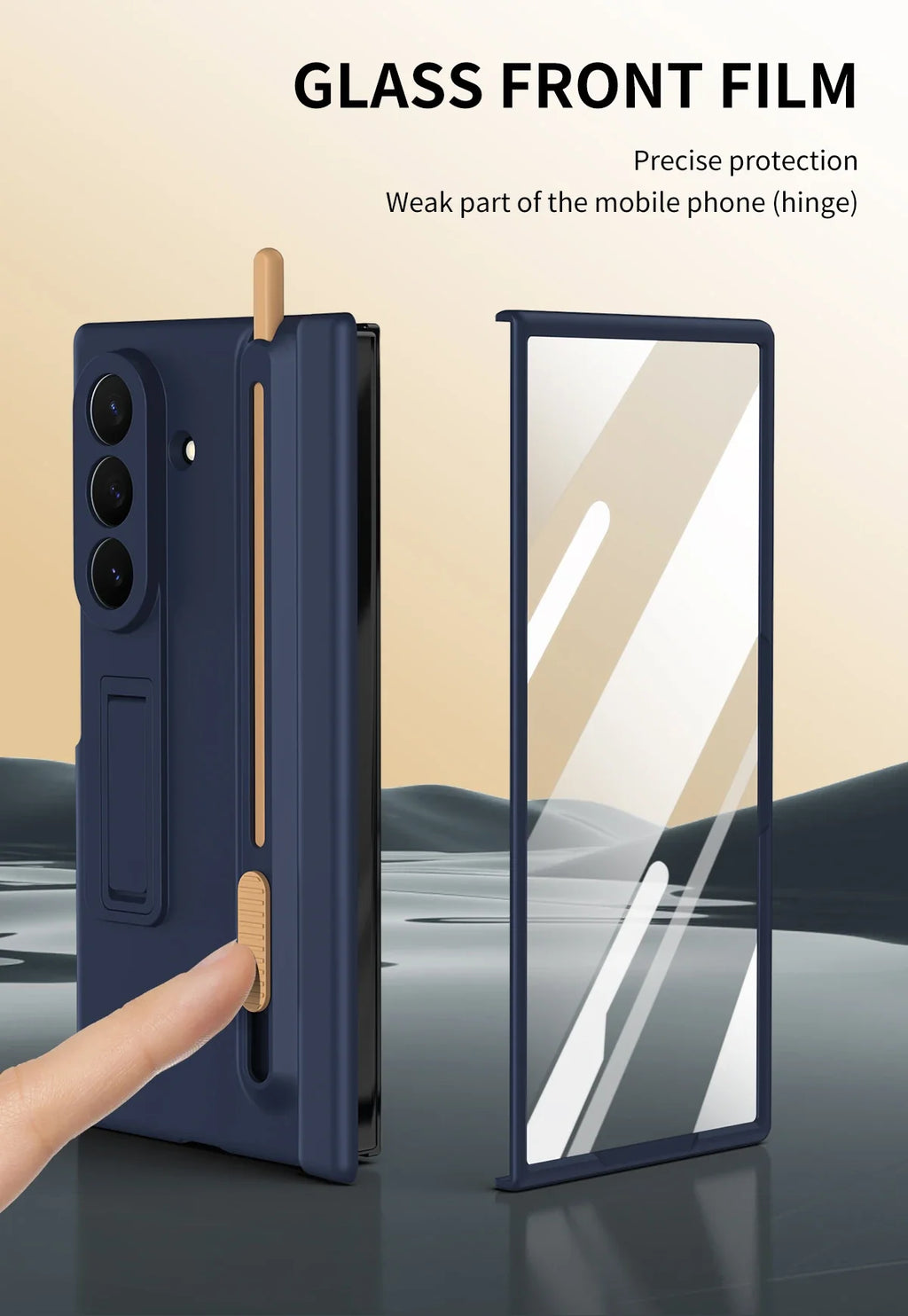 Case with Pen Slot & Stand For Galaxy Z TriFold