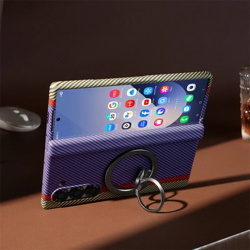 360° Carbon Fiber Protective Case for Z Fold