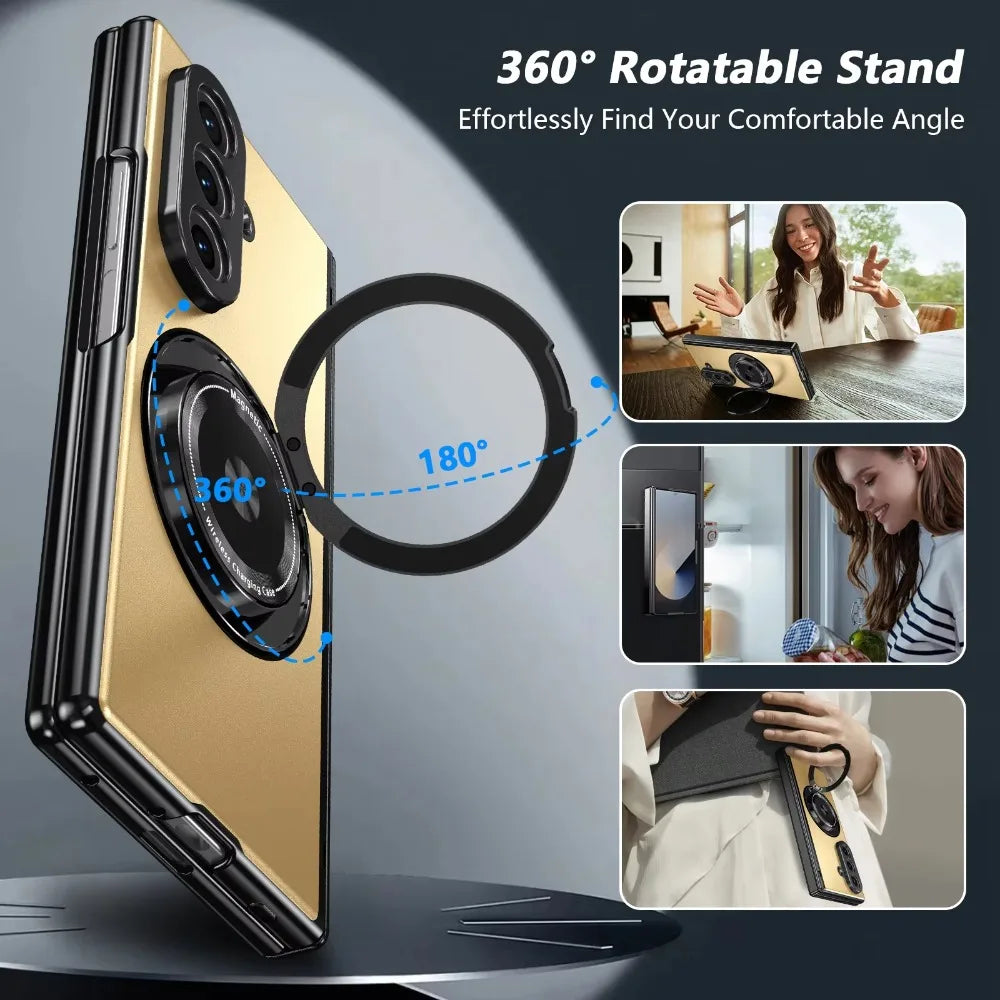 Magsafe Ring Stand Case For Galaxy Z Fold