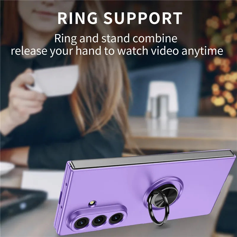 Case with Rotating Ring Kickstand
