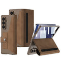 Premium Leather Wallet Stand Case