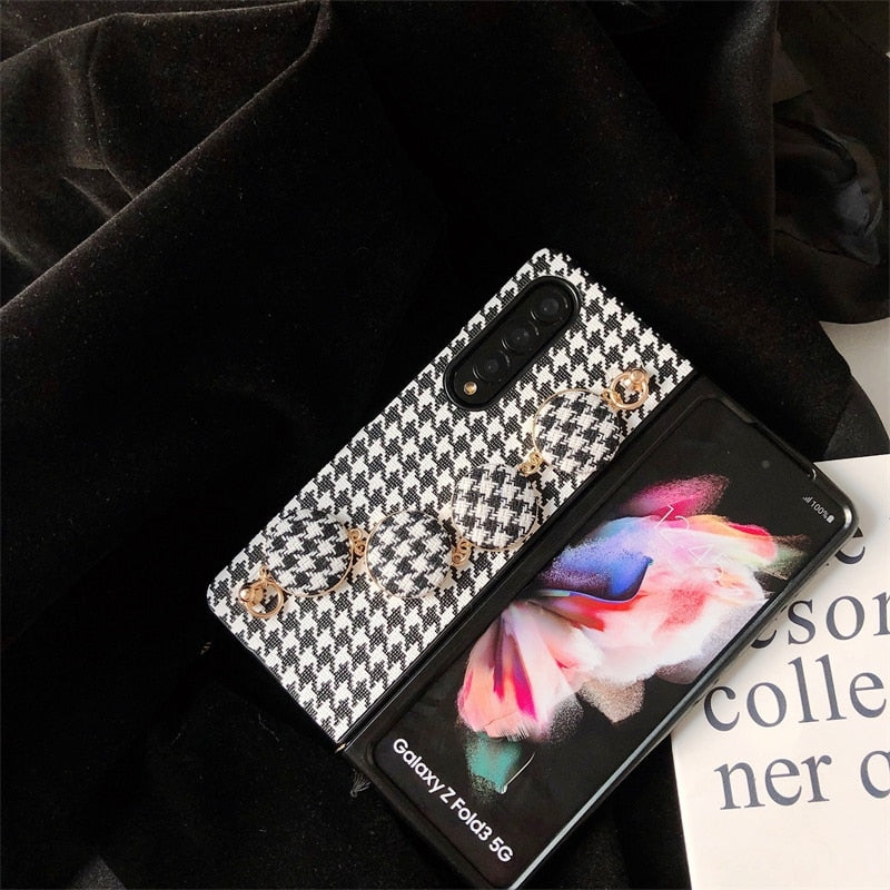 Woman Retro  Cover For Samsung Galaxy Z Fold 4