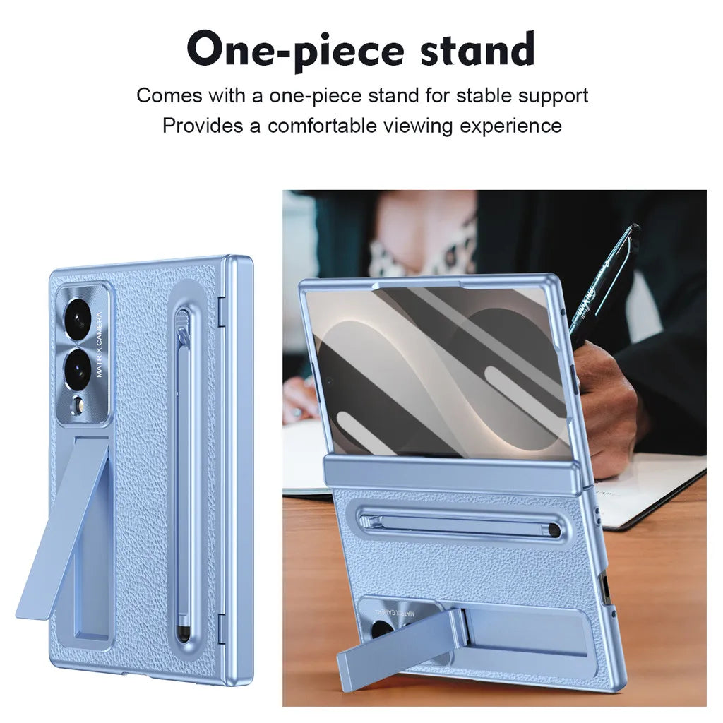 Stylus Stand Armor Case For Galaxy Z Fold Series