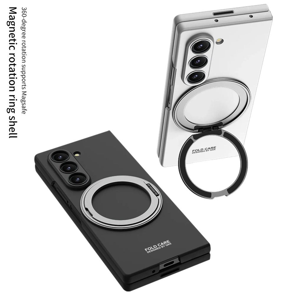 Magnetic Kickstand Ring Case