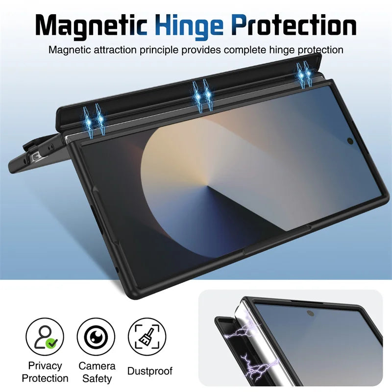 Rugged Grip Case with Kickstand & Screen Protection