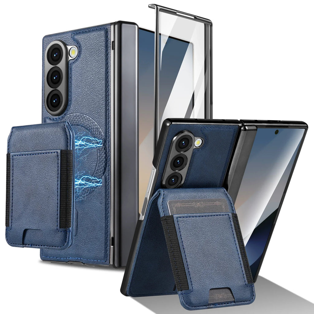 Detachable Leather Wallet Case