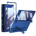 Magnetic Hinge Protective Case with Stand & Pen Holder