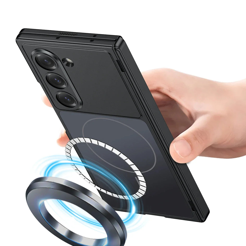 Shockproof Magsafe Case with Hinge for Galaxy Z Fold