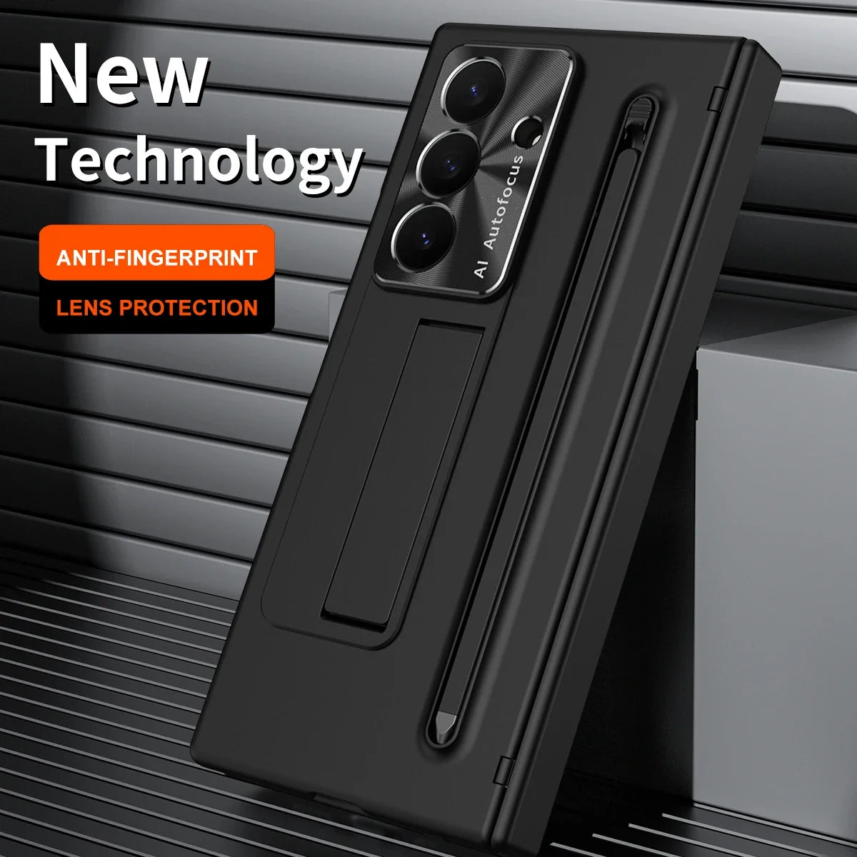 Armor Case with Stand & Stylus Slot For Galaxy Z TriFold