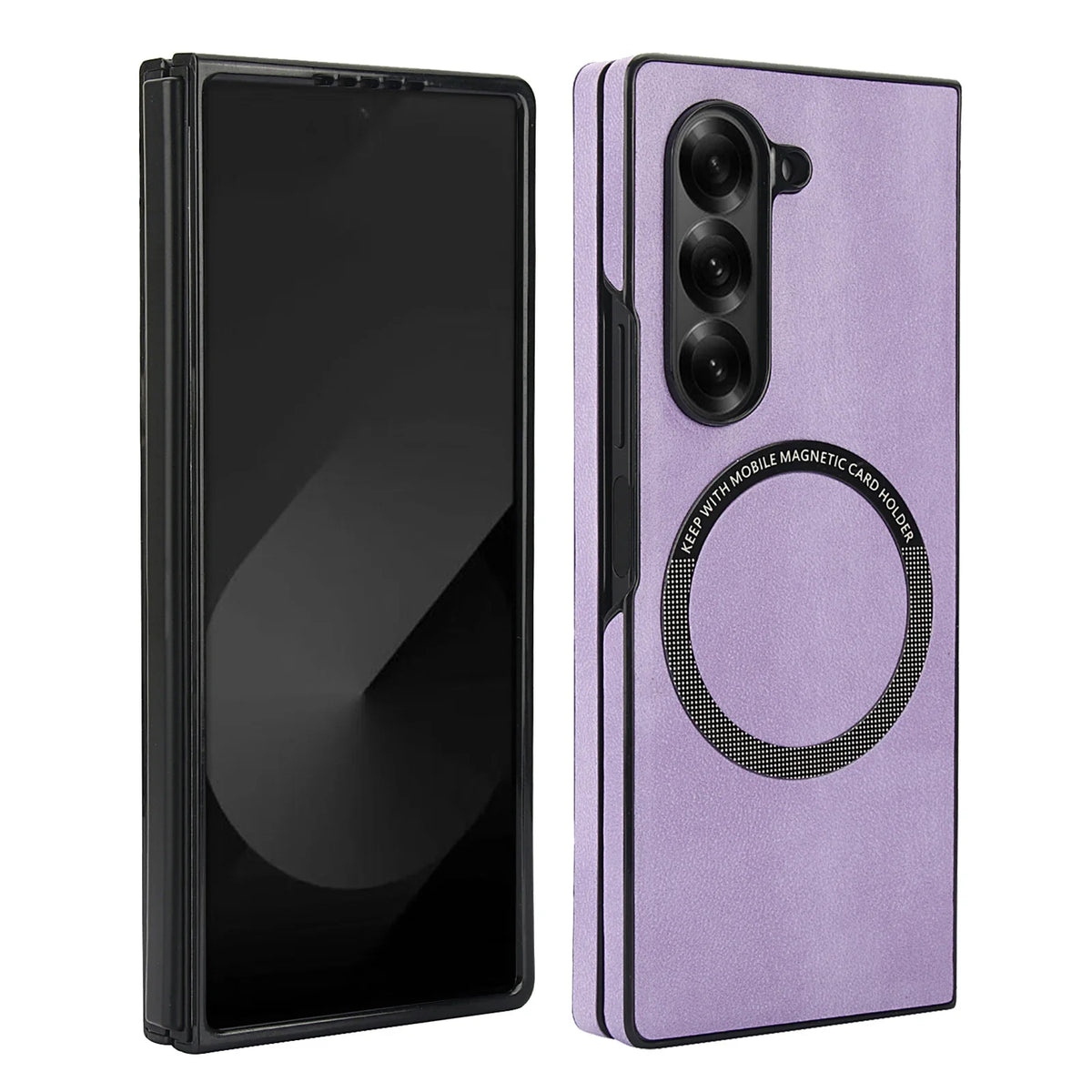 Full Protection Magnetic Leather Case