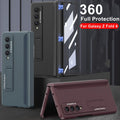 Anti Drop Magnetic case with Kickstand For Samsung Galaxy Z Fold 4