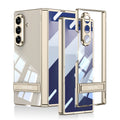 Clear Kickstand Armor Case with Hinge Protection