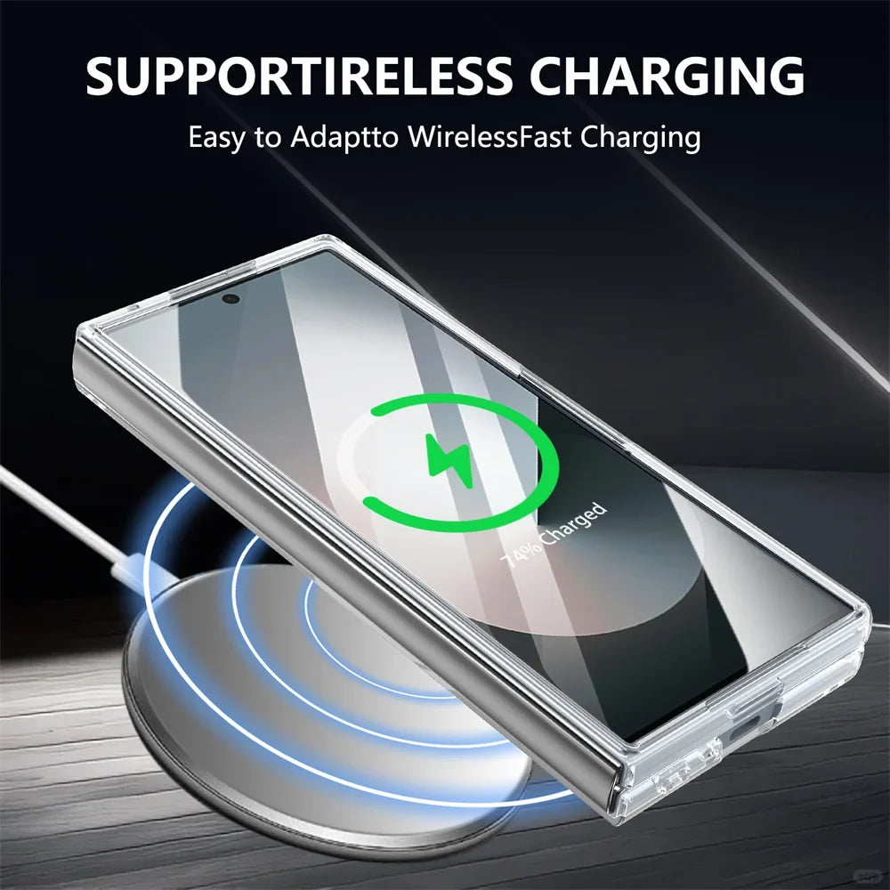 Clear Magnetic Case with Ring