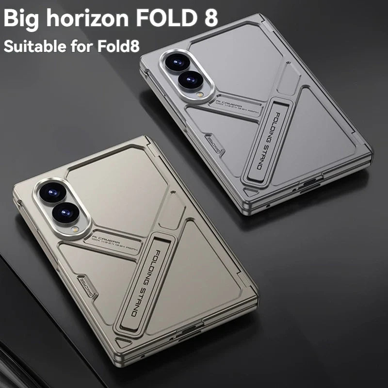 Armor Stand Case with Glass For Galaxy Z Fold 8