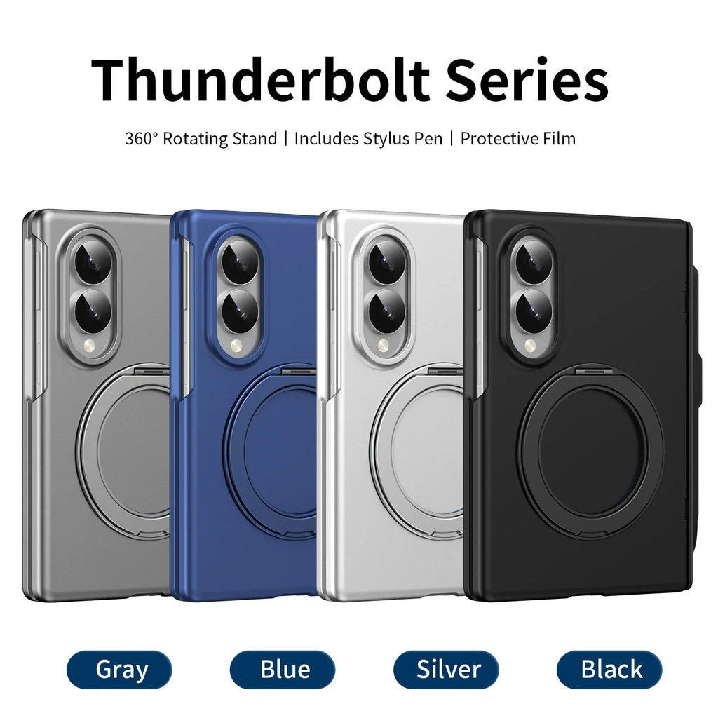FoldGrip Ring Case with Pen Holder For Galaxy Z Fold Series