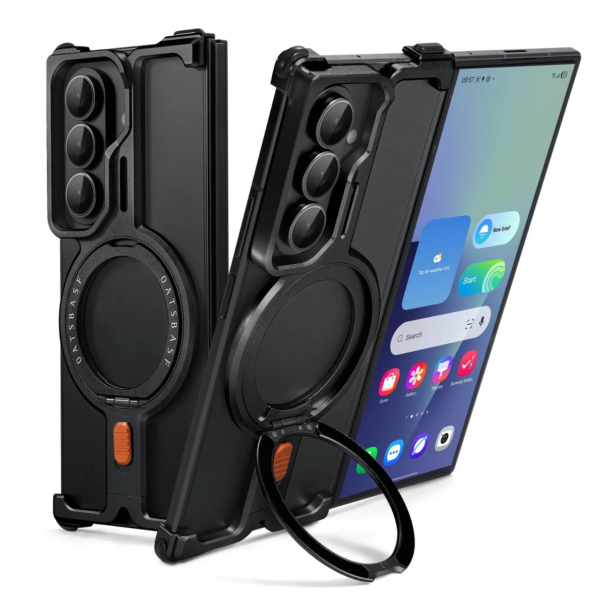 Magnetic Case with Stand For Z Fold 7