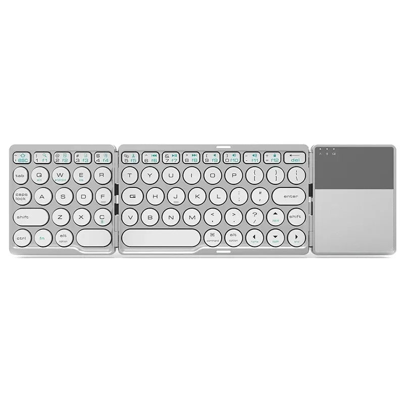Foldable Bluetooth Keyboard with Trackpad