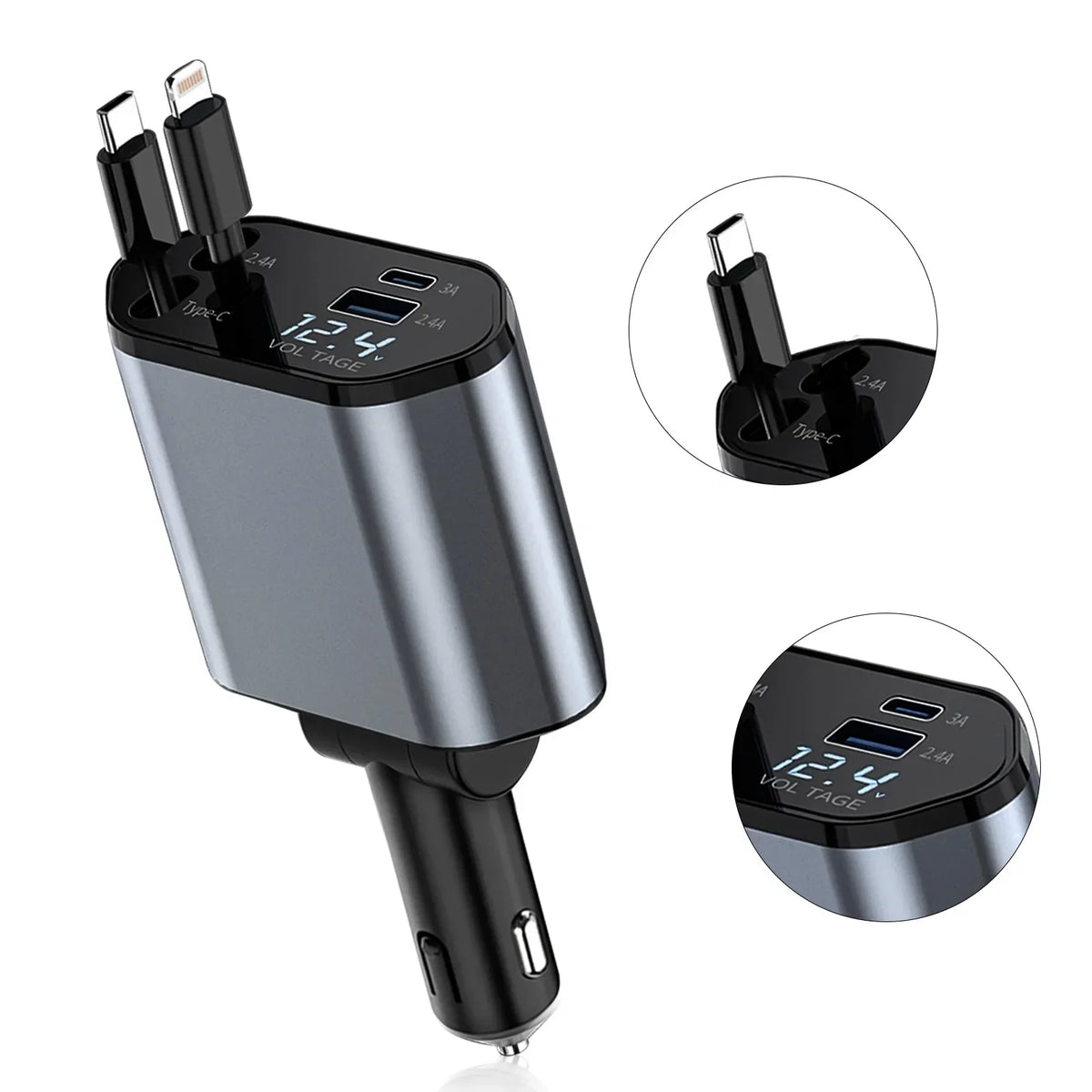 Power Nova – Fast Charging Adapter for Type-C & Lightning Devices