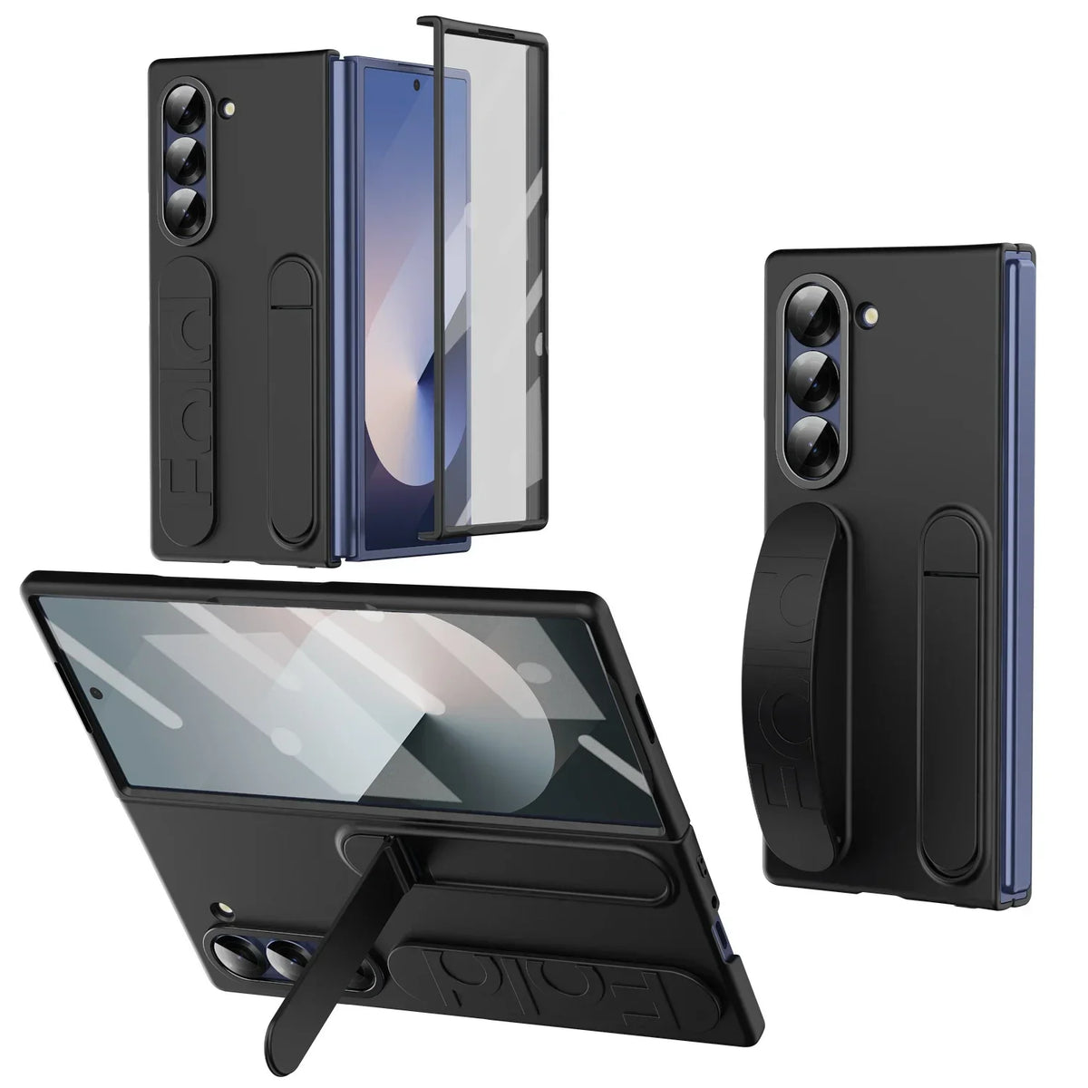 Shockproof Wrist Strap Case with Stand