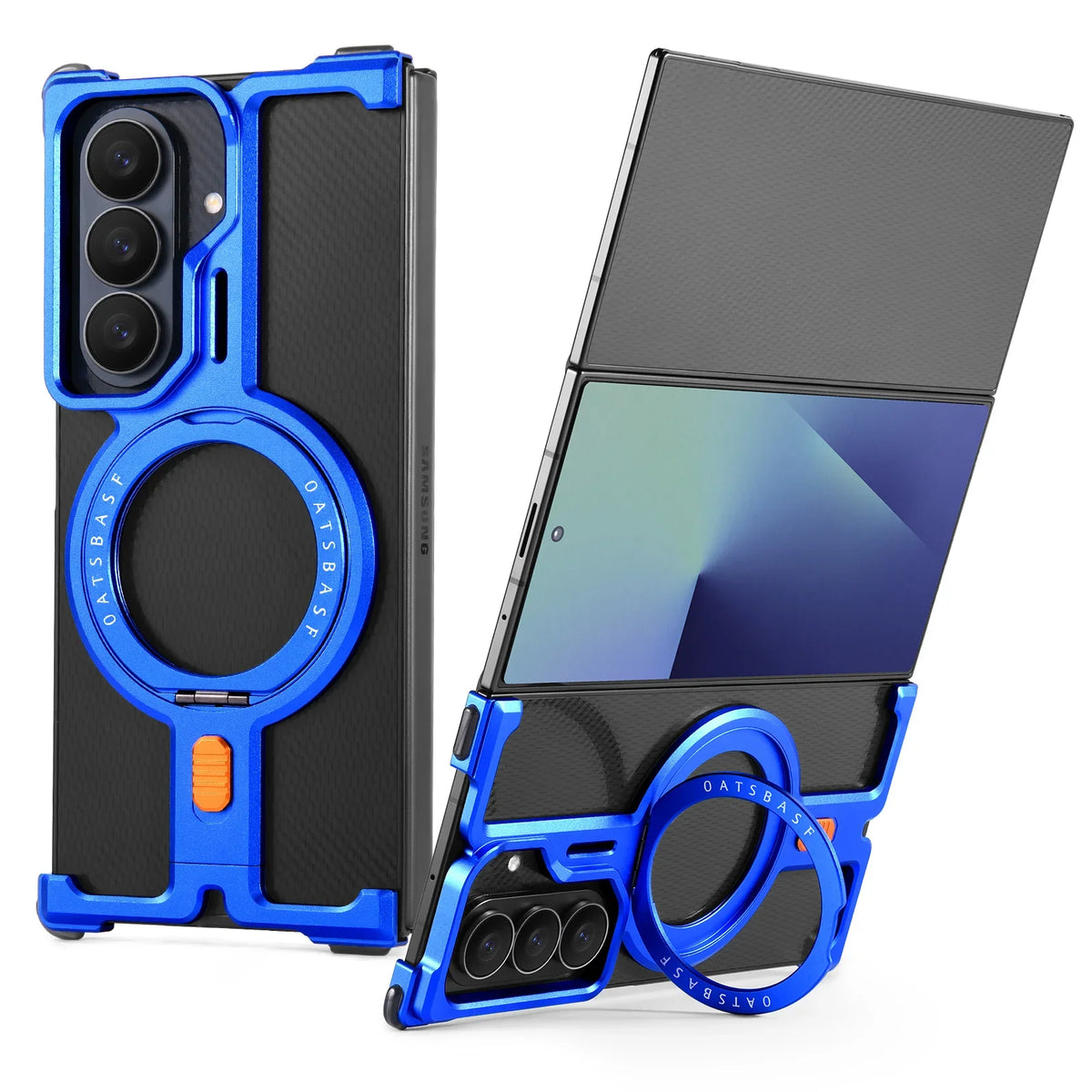 Armor Ring Kickstand Case For Galaxy Z TriFold