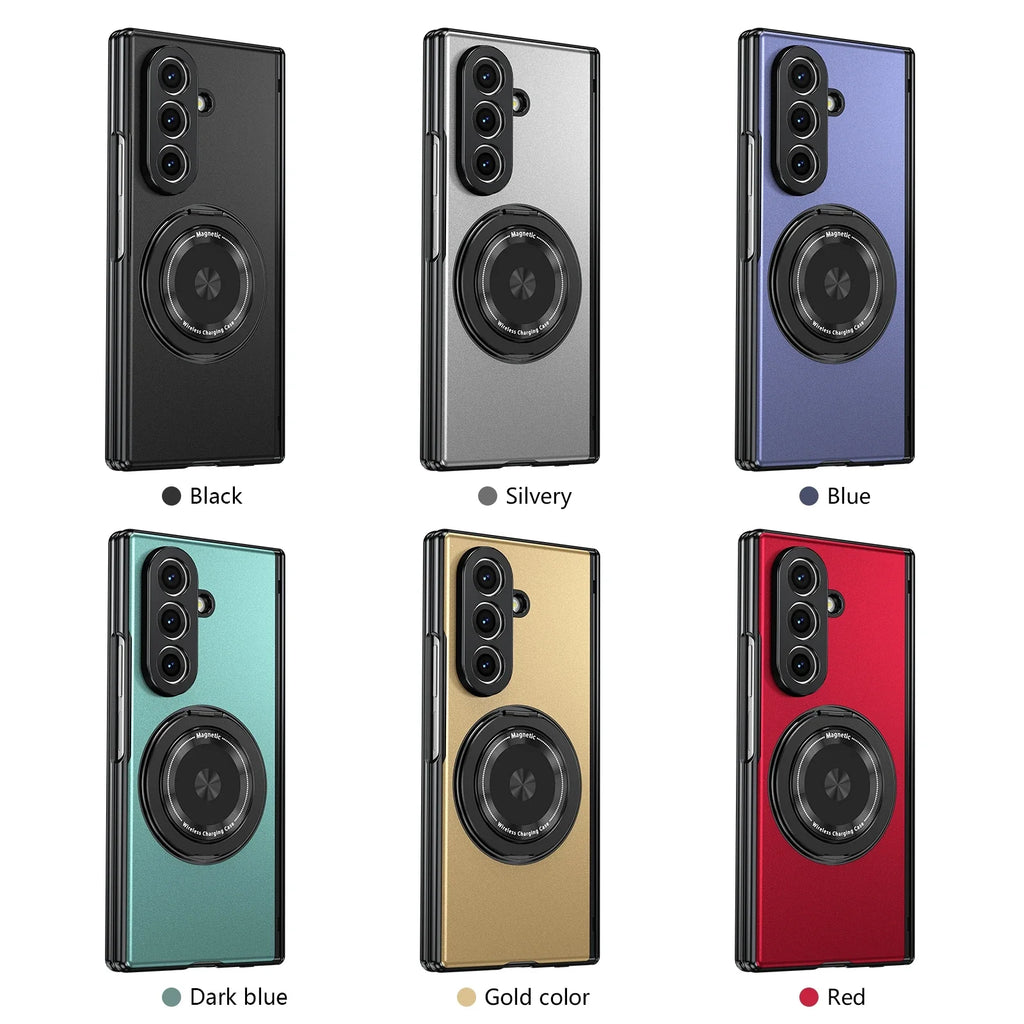 Magnetic Ring Kickstand Case with Screen protection