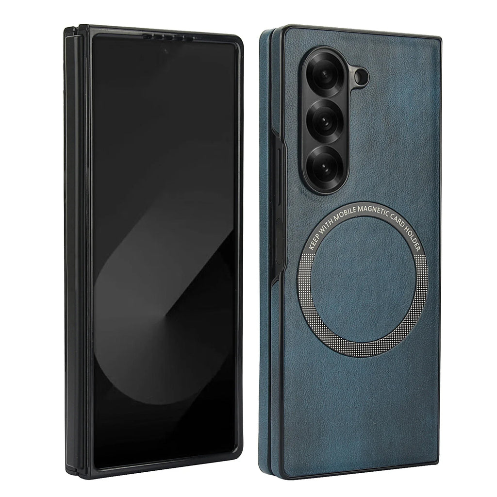 Full Protection Magnetic Leather Case