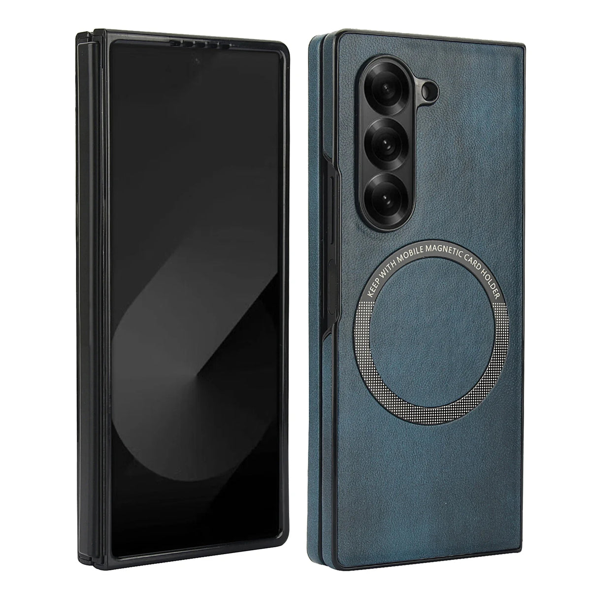Full Protection Magnetic Leather Case