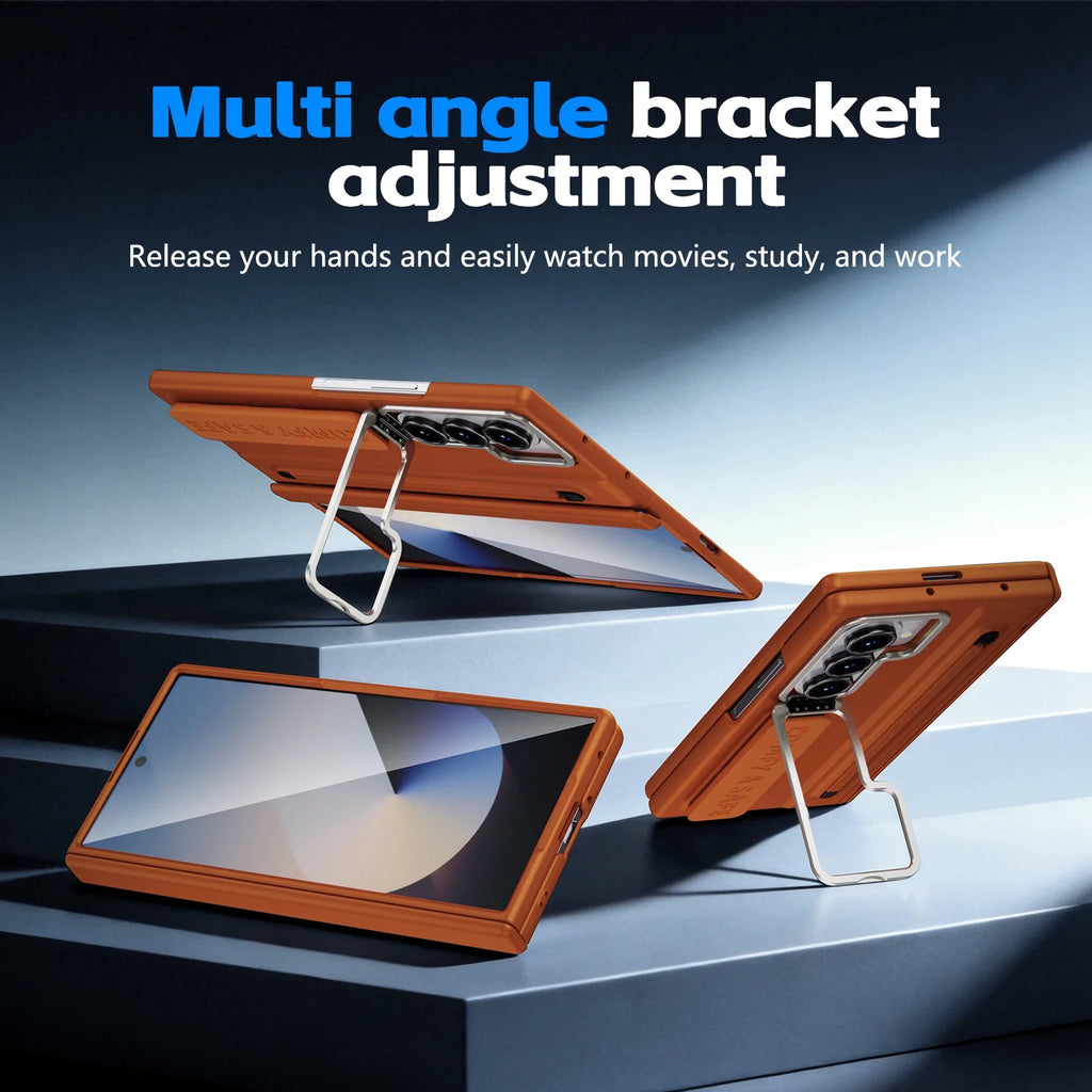 Multi-Angle Stand Case with Pen For Galaxy Z Fold 8