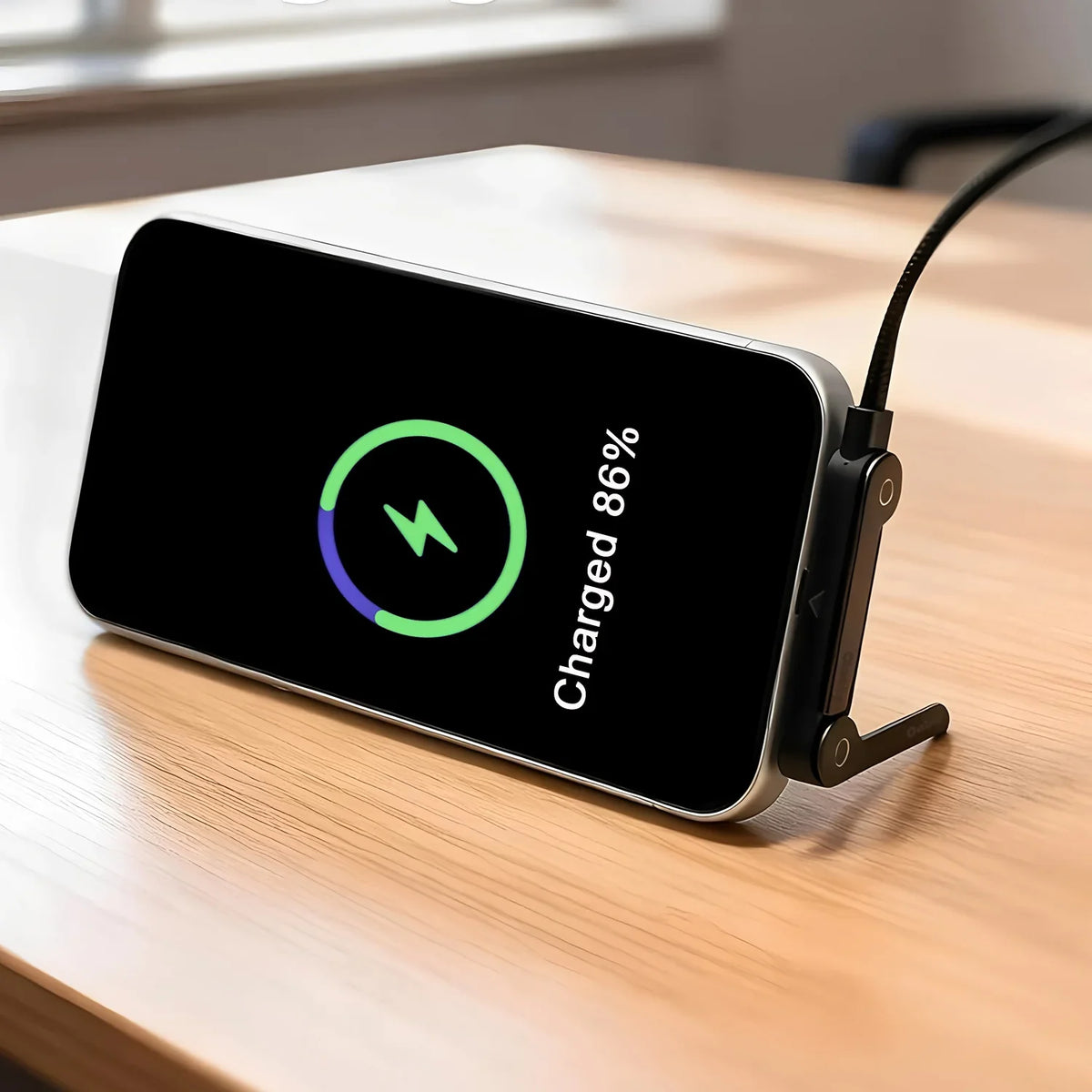 Fold Stand 3-in-1 Fast Charging Cable
