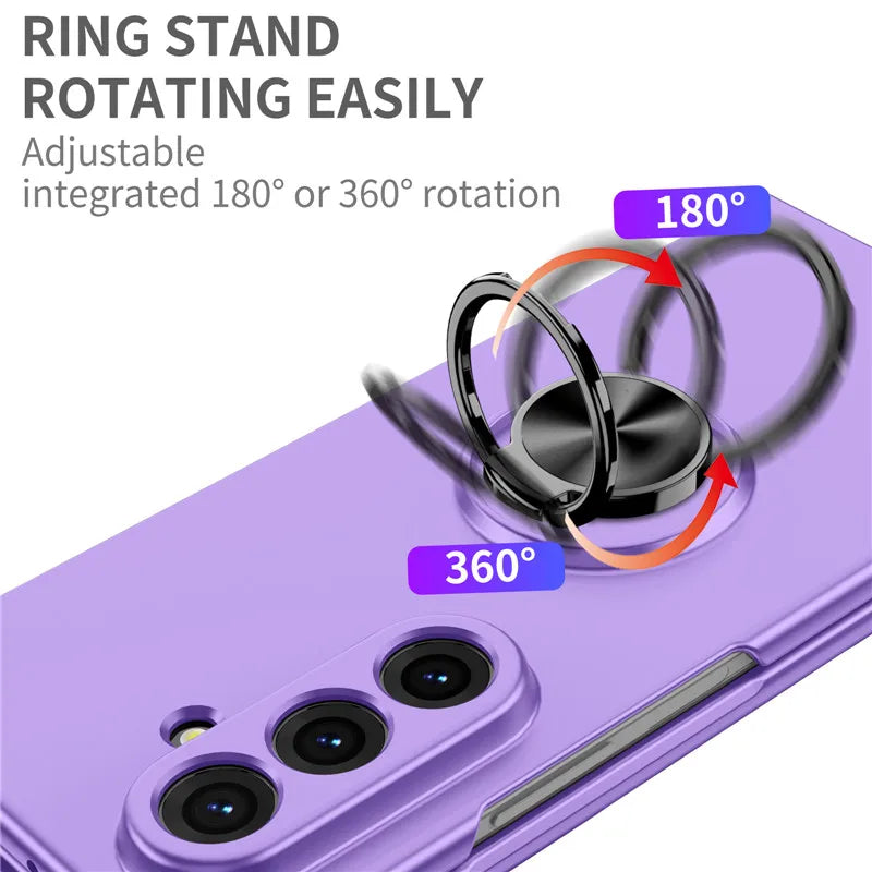 Case with Rotating Ring Kickstand