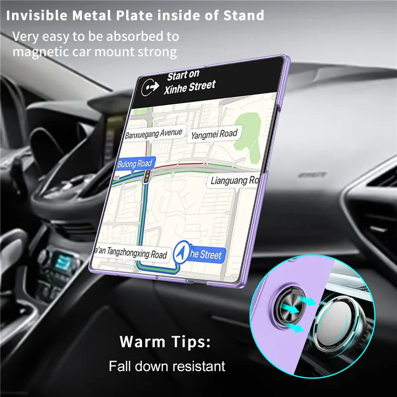 Case with Rotating Ring Kickstand