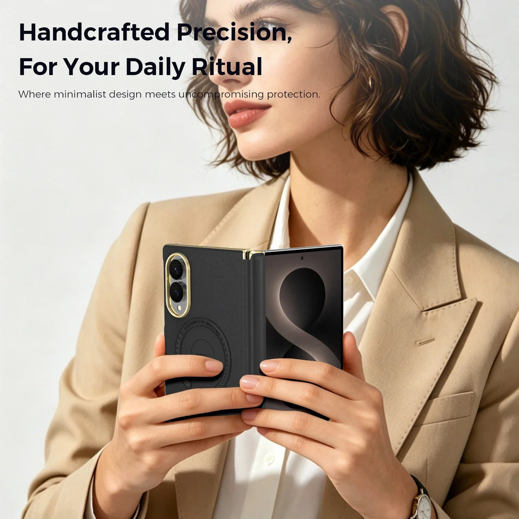 Luxury Magnetic Shield Case For Galaxy Z Fold