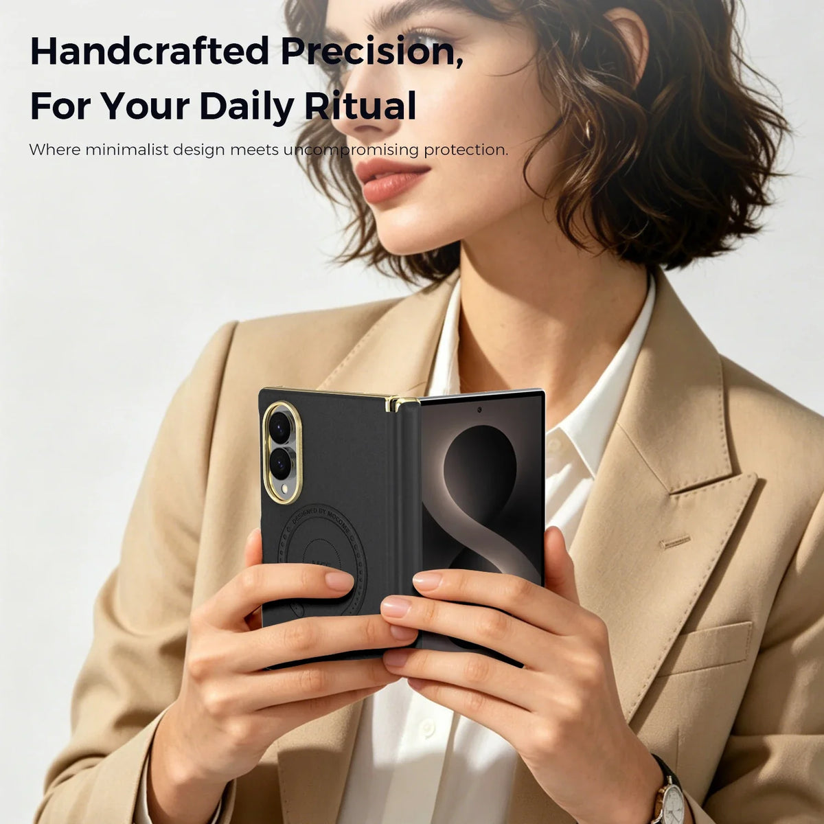 Luxury Magnetic Shield Case For Galaxy Z Fold