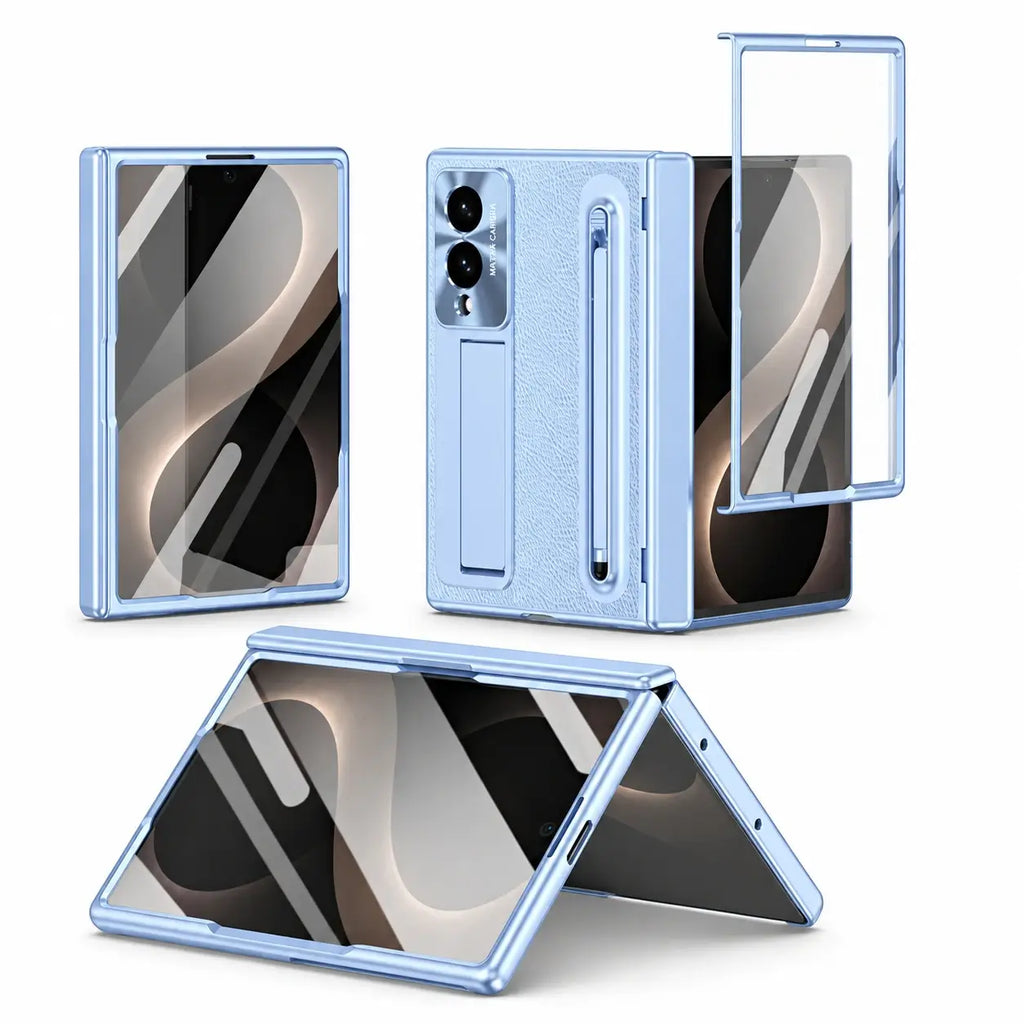 Stylus Stand Armor Case For Galaxy Z Fold Series
