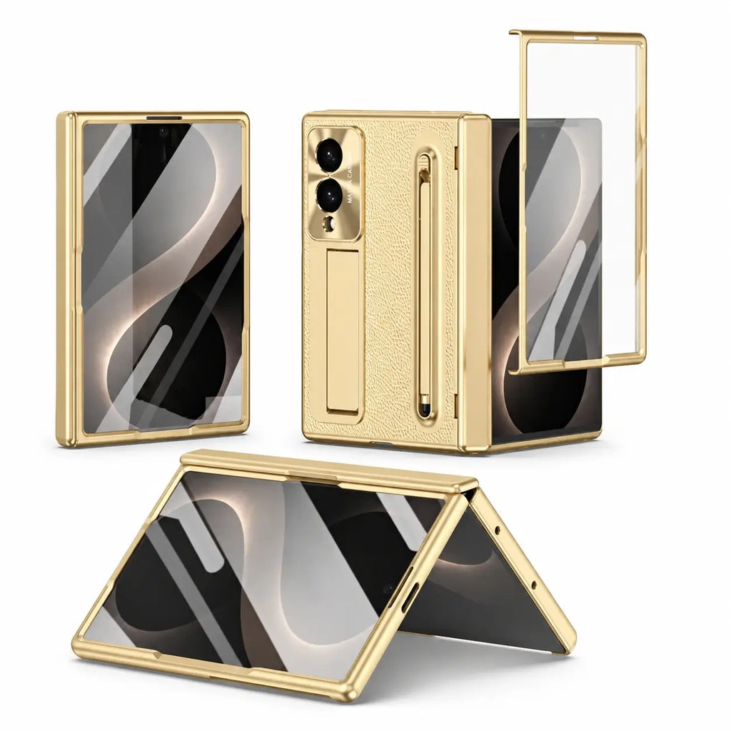Stylus Stand Armor Case For Galaxy Z Fold Series