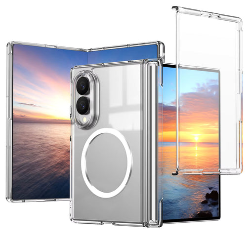Luxury Magnetic Center Axis Case for Samsung Galaxy Z Fold 8 Ultra / Z Fold 7
