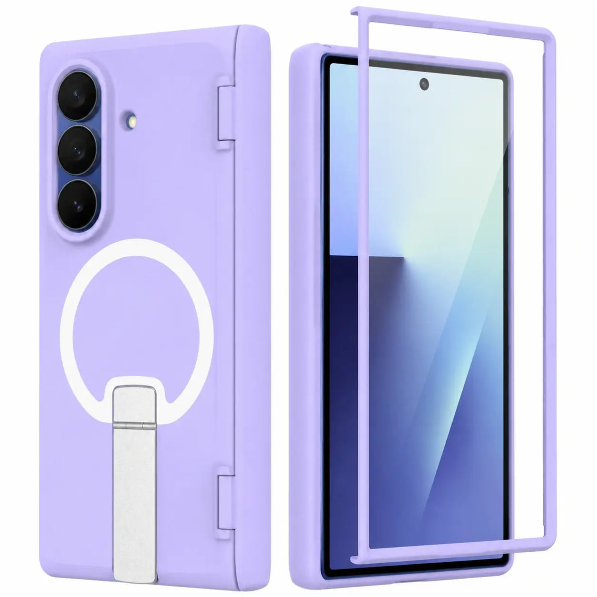 Transparent Magnetic Phone Case For Galaxy Z Fold 8