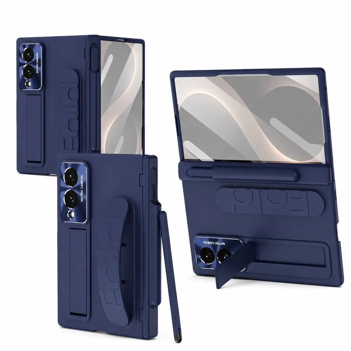 Wristband Kickstand Case with Pen For Z Fold Series