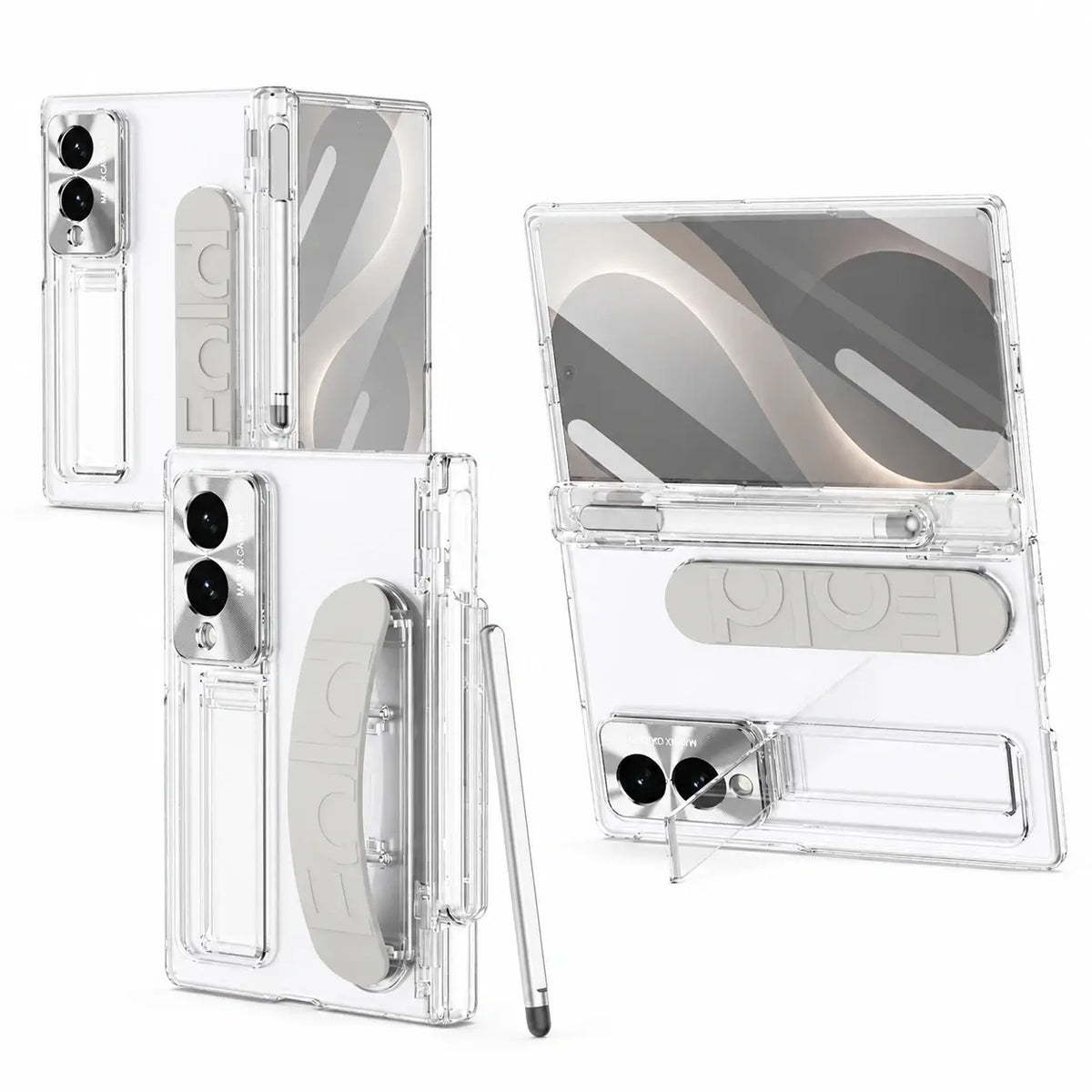 Wristband Kickstand Case with Pen For Z Fold Series