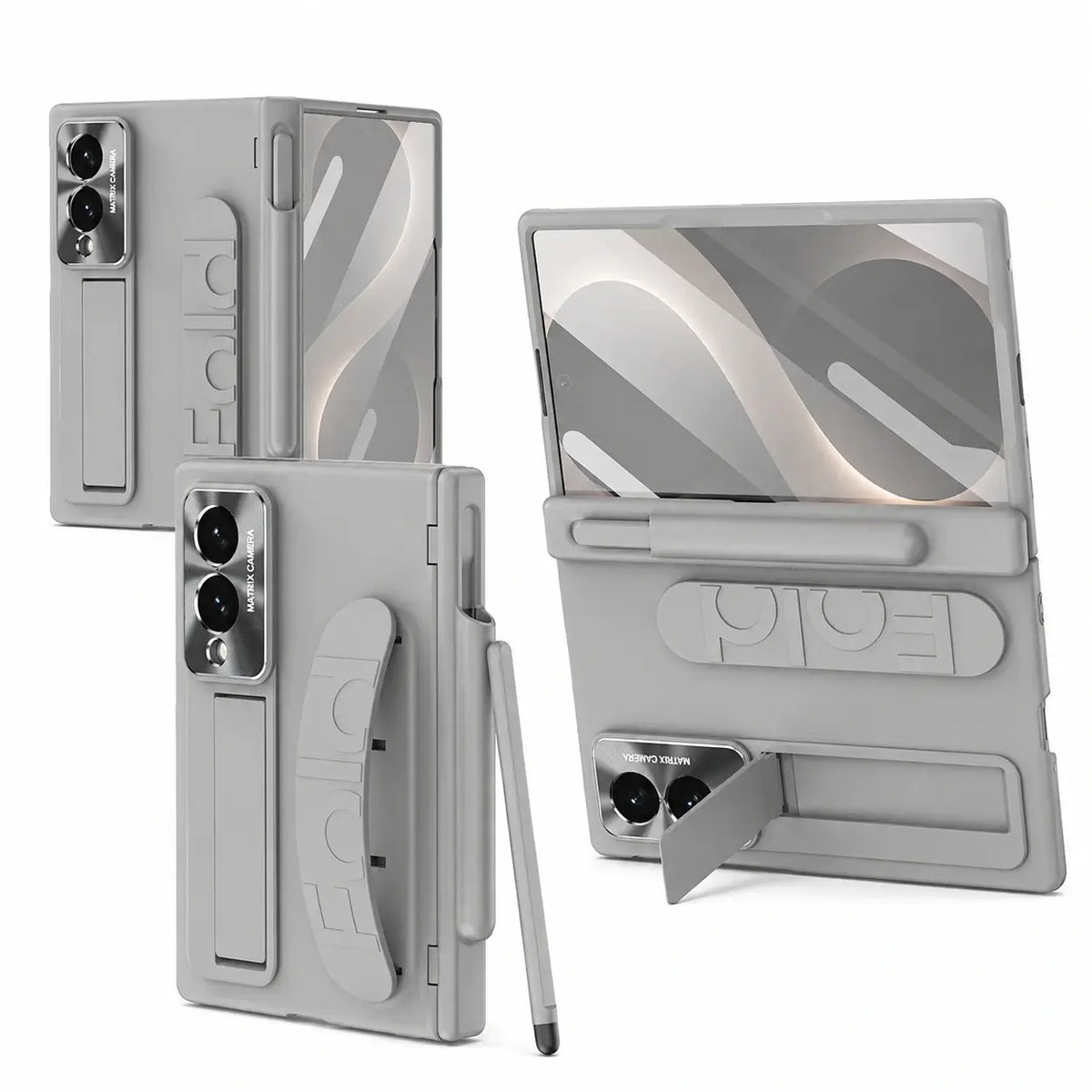 Wristband Kickstand Case with Pen For Z Fold Series
